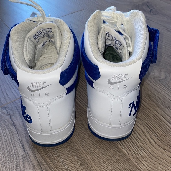 Nike Air Force 1 High '07 LV8 EMB 'Dodgers' - Picture 4 of 9